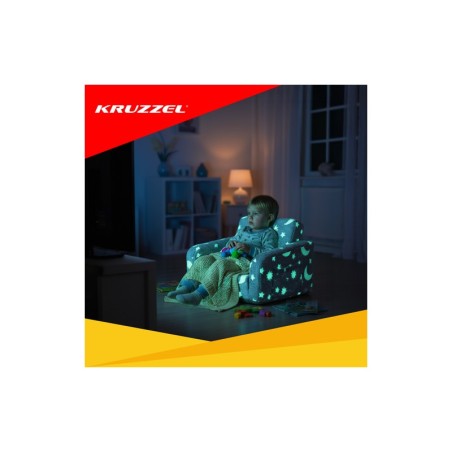 Lahtikäiv laste tugitool, helendavad motiivid