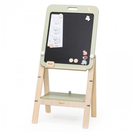 Joonistustahvel kriiditahvel ja valge magnettahvel